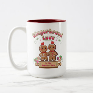 Kerst Gingerbread Liefde Mok
