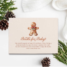Kerst Gingerbread Man Boeken voor Baby