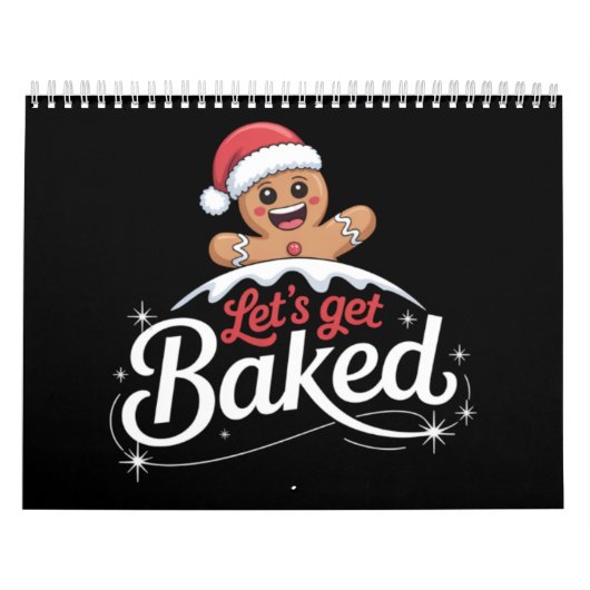 Kerst Gingerbread Man Family Let's Get Baked Kalender (Hoes)