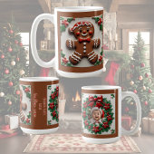 Kerst Gingerbread Man  Koffiemok