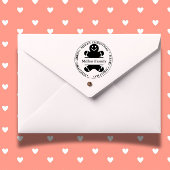 Kerst Gingerbread man thema Zelfinktende Stempel