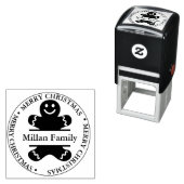 Kerst Gingerbread man thema Zelfinktende Stempel (In situ)