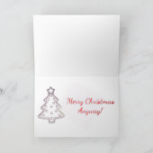 Kerst gingerbread sarcasme kaart (Binnen)