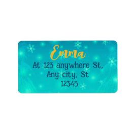 Kerst Gingerbread Snoep Huis, en Nieuwjaar Etiket