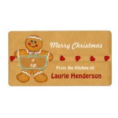 Kerst Gingerbread uit de keuken van Labels (Voorkant)
