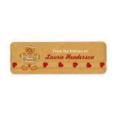 Kerst Gingerbread uit de keuken van Labels (Voorkant)