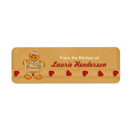 Kerst Gingerbread uit de keuken van Labels