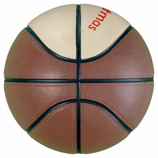 Kerst Gingerbrood Man Basketballen (Rechts)