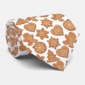 Kerst gingerkoekjes stropdas (Opgerold)