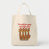 Kerst Giraffes met Santa Hats en Lights Tote Bag (Voorkant)