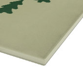 Kerst Girly Tree Bow esthetische cadeau voor haar Snijplank (Hoek)