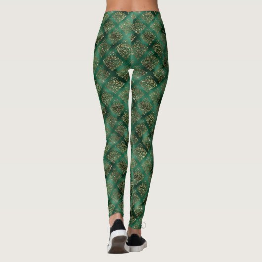Kerst Glam Leggings (Achterkant)