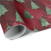Kerst Glam Wrapping Papier (Rol Hoek)