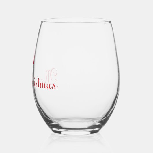 Kerst glas (Rechts)