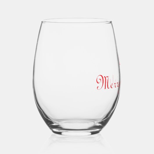 Kerst glas (Links)