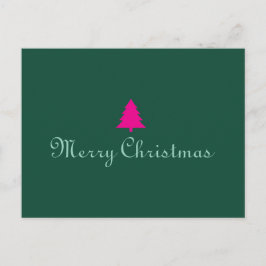 Kerst glas briefkaart