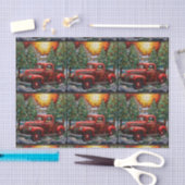 Kerst Glas-in-lood 27 Tissuepapier (Craft)