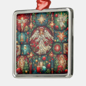 Kerst Glas in lood Ornament (Links)