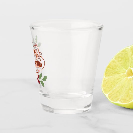 " kerst " - glas met vuursteentje (Rechts)