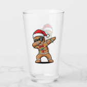 Kerst Glazen Beker (Achterkant)