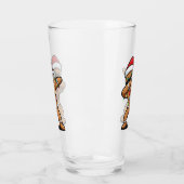 Kerst Glazen Beker (Links)