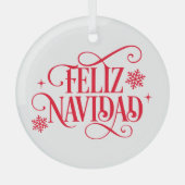 Kerst glazen kerstboomornament glas ornament (Voorkant)