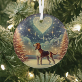 Kerst glazen ornament voor huisdieren