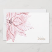 Kerst Glitter Cookie Exchange Party Kaart (Achterkant)