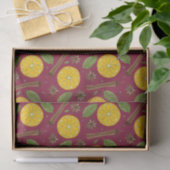 Kerst glühwein kruidige bordeaux tissuepapier (Geschenk)