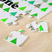 Kerst Gnome Alone Schattigee Film Parodie XMas Tre Legpuzzel (Zijkant)