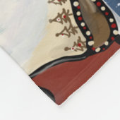 Kerst GNOME Fleece Deken (Hoek)