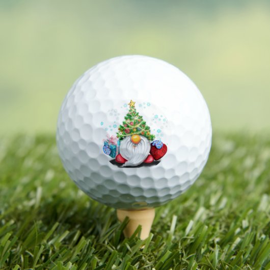 Kerst Gnome golfballen