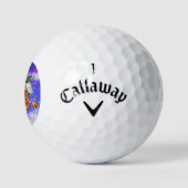 Kerst Gnome golfballen (Logo)