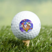 Kerst Gnome golfballen (Insitu Shirt)