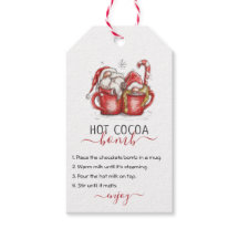 Kerst Gnome Hete chocolade/kokos Bom