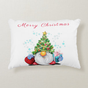 Kerst Gnome met Gift Kussen