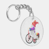 Kerst Gnome met Gift Sleutelhanger (Voorkant Links)