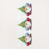 Kerst Gnome met Gift Yoga Mat (Achterkant)