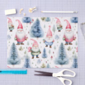 Kerst Gnome Naadloos Patroon Tissuepapier (Craft)
