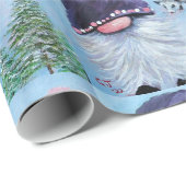 Kerst Gnome & Opossum Wrapping Papier (Rol Hoek)