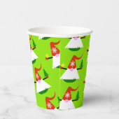 Kerst Gnome Paper Party Cups Papieren Bekers (Rechts)