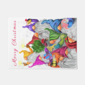 Kerst Gnome Party Grappige Deurmat (Voorkant)