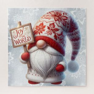 Kerst Gnome Puzzel
