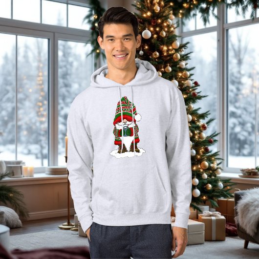 Kerst Gnome Rood Groen Schattige Hoodie