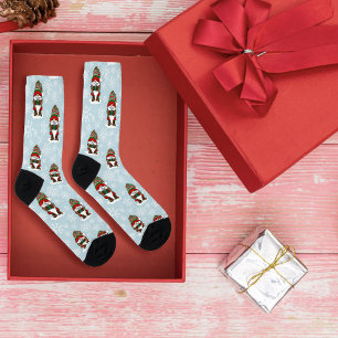 Kerst Gnome Rood Groen Schattige Sokken