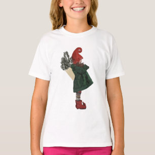 Kerst Gnome T-shirt – Feestelijke vakantie design