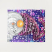 Kerst Gnome Tapestry Wandkleed (Voorkant (horizontaal))