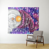 Kerst Gnome Tapestry Wandkleed (In Situ (horizontaal))