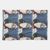 Kerst GNOME Theedoek (Horizontaal)