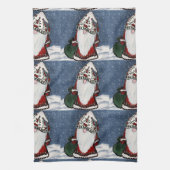 Kerst GNOME Theedoek (Verticaal)